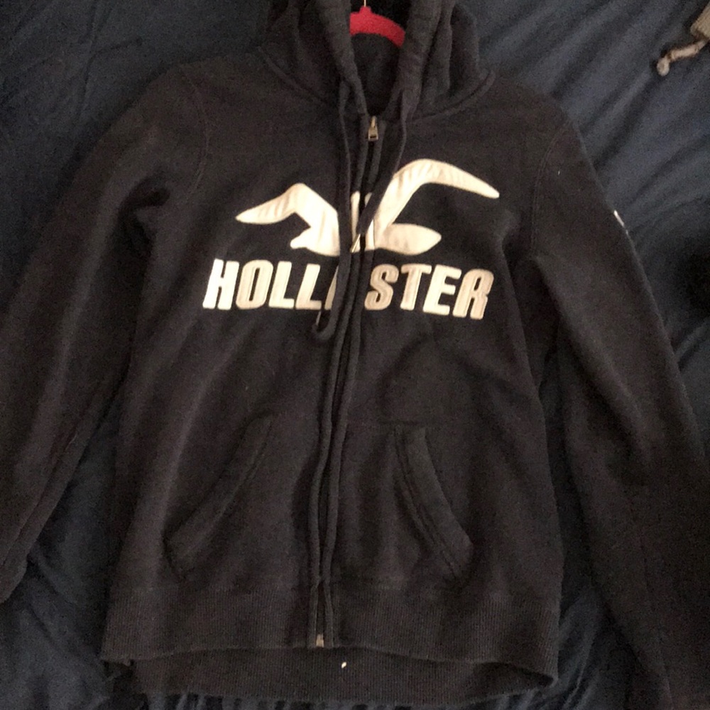 Hollister zip up hoodie